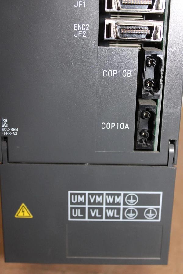 Used FANUC SERVO AMPLIFIER MODULE A06B-6096-H208 230 VAC 9.5 kW 18.7 AMP 325 VDC