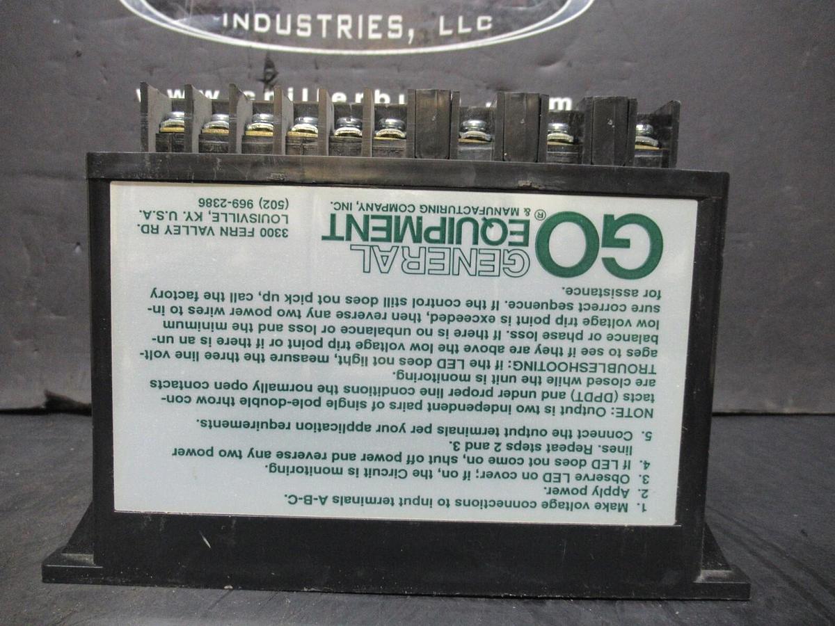 Used TRANE GOTRONIC POWER LINE MONITOR 51-20011-10 10 AMP 120 VAC **WARRANTY**