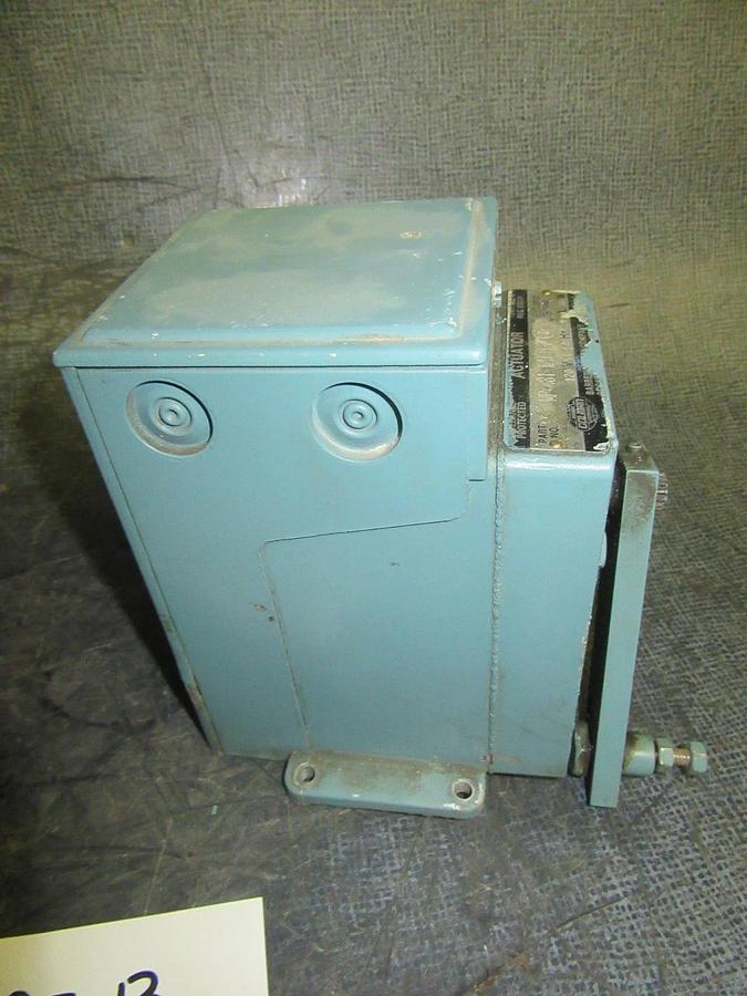 Used BARBER COLMAN ACTUATOR MP-481-129-0-2 120 VAC 1-PHASE 0.95 AMP 50 WATT