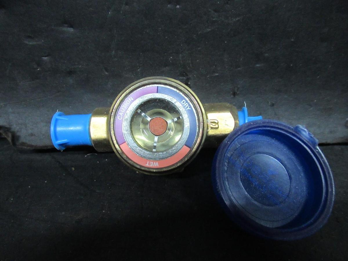 NEW SURPLUS EMERSON LIQUID/MOISTURE INDICATOR 065396 94342 1/4" X 1/4"