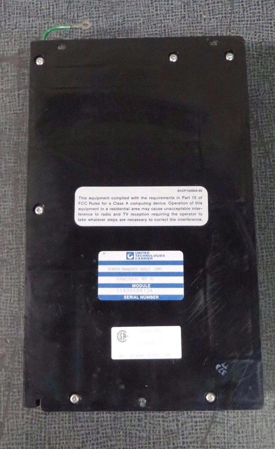 Used CARRIER STARTER MANAGEMENT MODULE (SMM) CESO121319-01 CEAS421319-01 REV 01