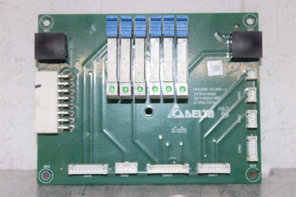 Used DELTA CIRCUIT BOARD DGS288-CCA01-1 2930314600 **WARRANTY INCLUDED**
