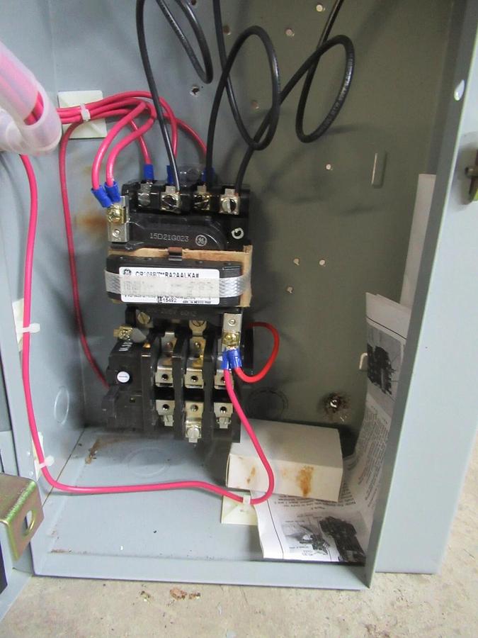 NEW SURPLUS GE 300 LINE CONTROL TYPE 1 ENCL. W/ SIZE 0 CR308BT**RA2AALKA#