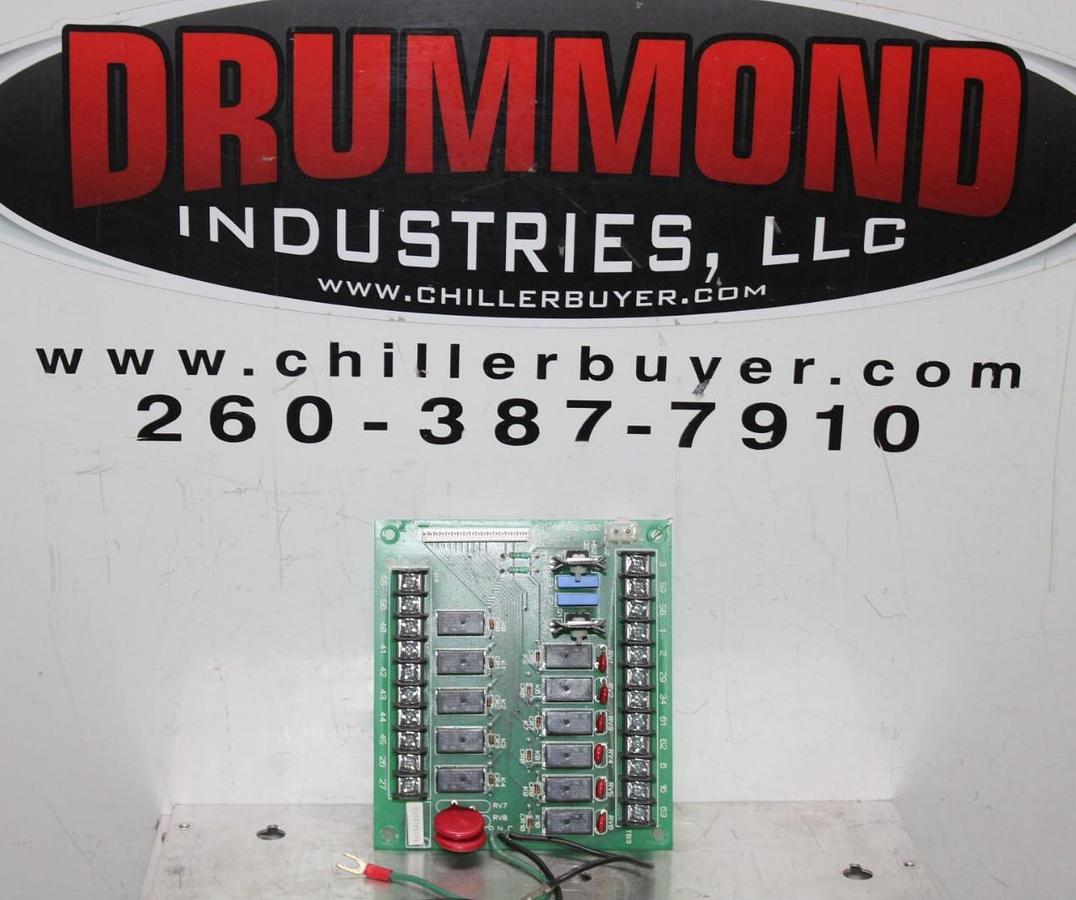 Used YORK HVAC CHILLER CONTROL RELAY CIRCUIT BOARD 031-00932-002 **WARRANTY**