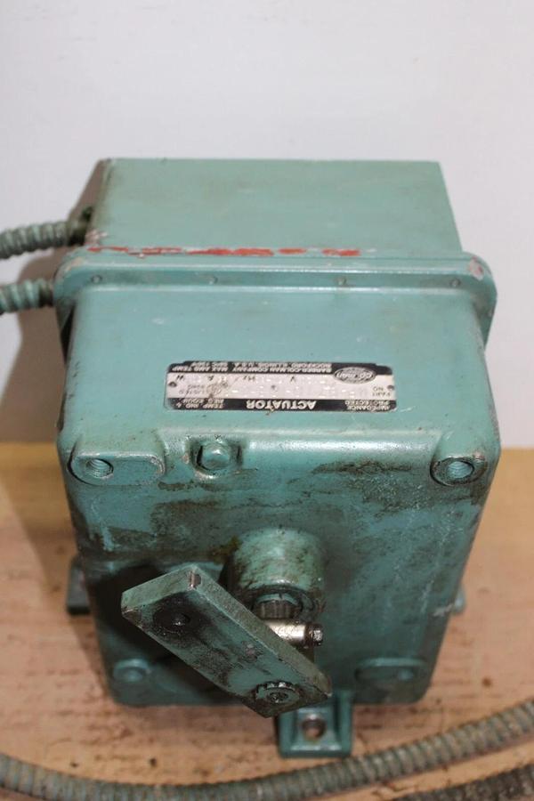 Used BARBER COLEMAN ACTUATOR MP-9710-103-0-2 0.95 AMP 120 VOLT 50 WATT