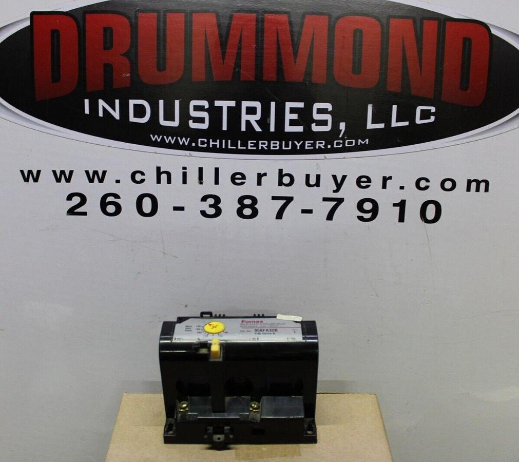 Used FURNAS SOLID STATE OVERLOAD RELAY 90-180 AMP 3 PHASE MODEL 958FA32B TRIP CURVE B