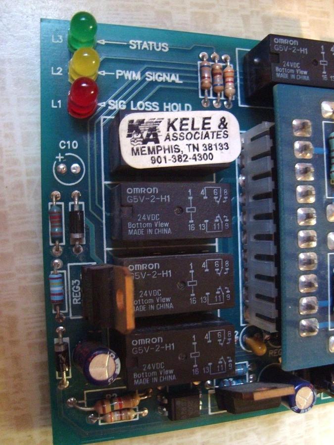 Used R.E. TECHNOLOGIES KELE 3K OHMS RESISTANCE TRANSDUCER BOARD - MODEL: RES-1