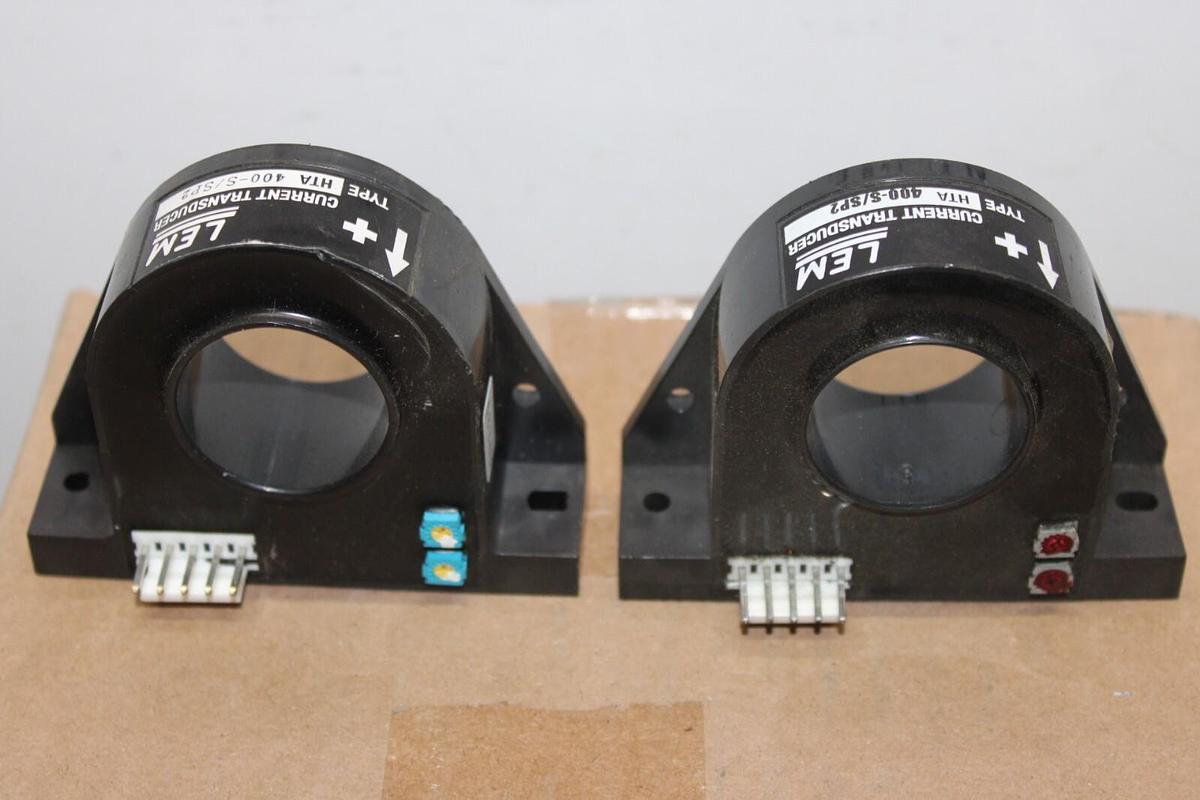 Used LOT OF 2 LEM CURRENT TRANSDUCER HTA-400-S/SP2 **WARRANTY INCLUDED**