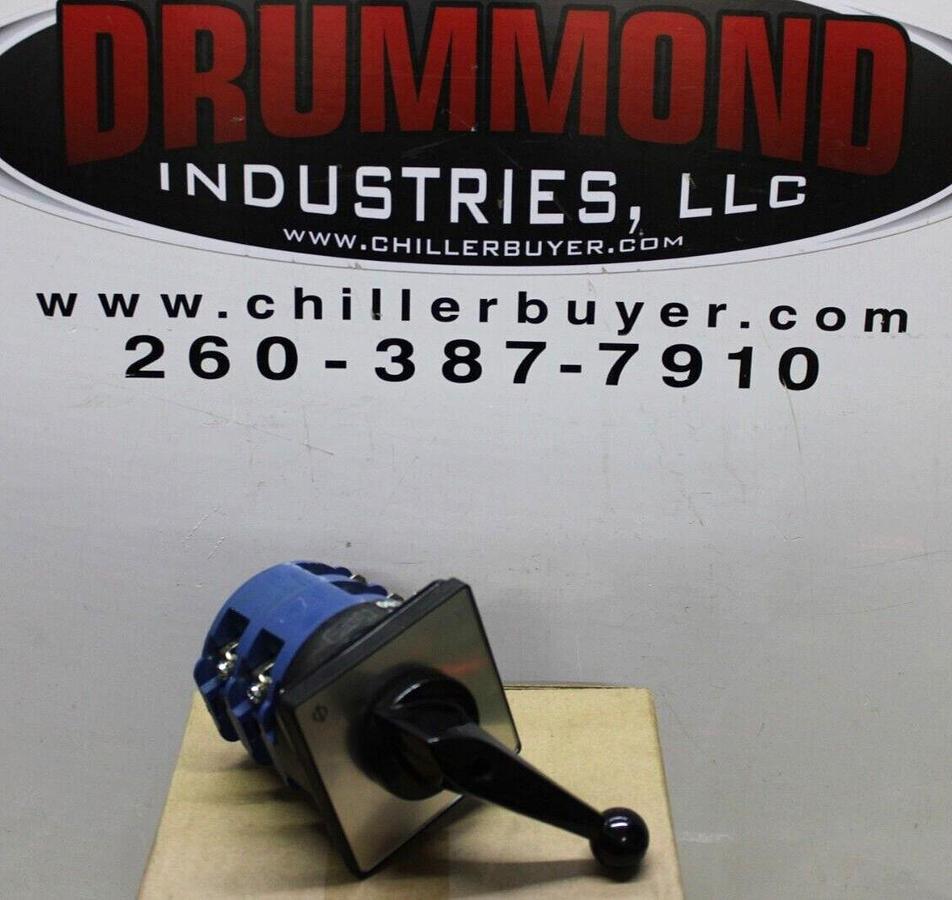 Used KRAUS & NAIMER 2-POSITION ROTARY SWITCH C80 100 AMP / 600VAC **WARRANTY**