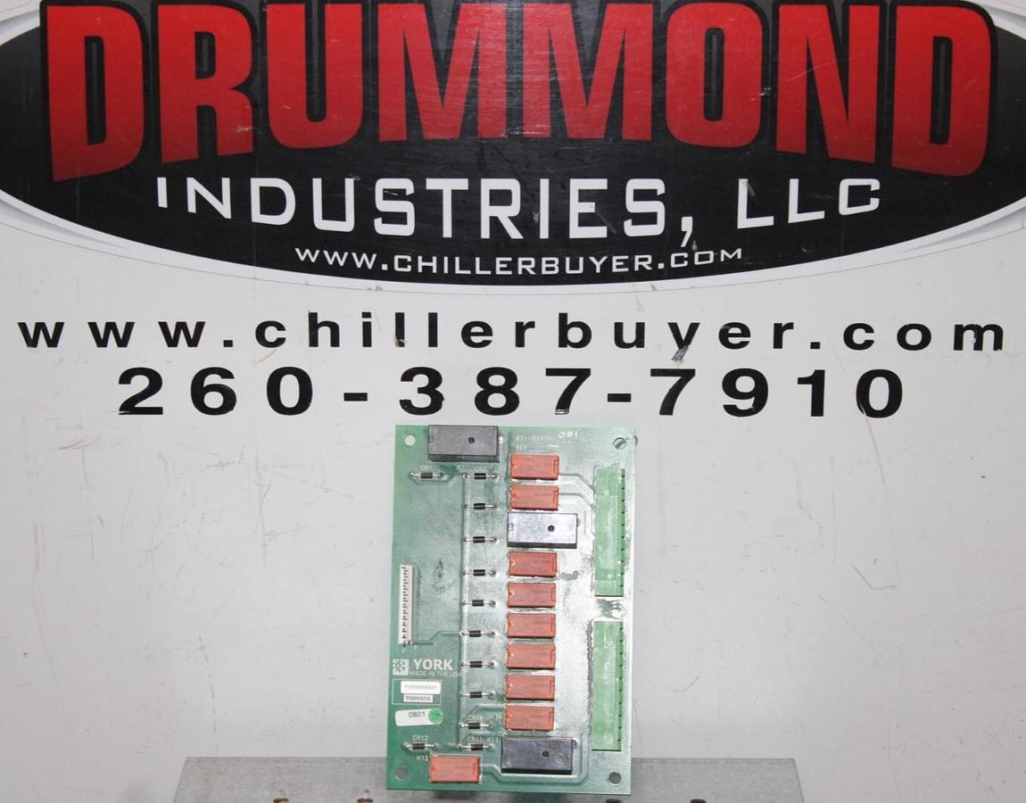 Used YORK RELAY CIRCUIT BOARD 031-02479-001 **WARRANTY INCLUDED**