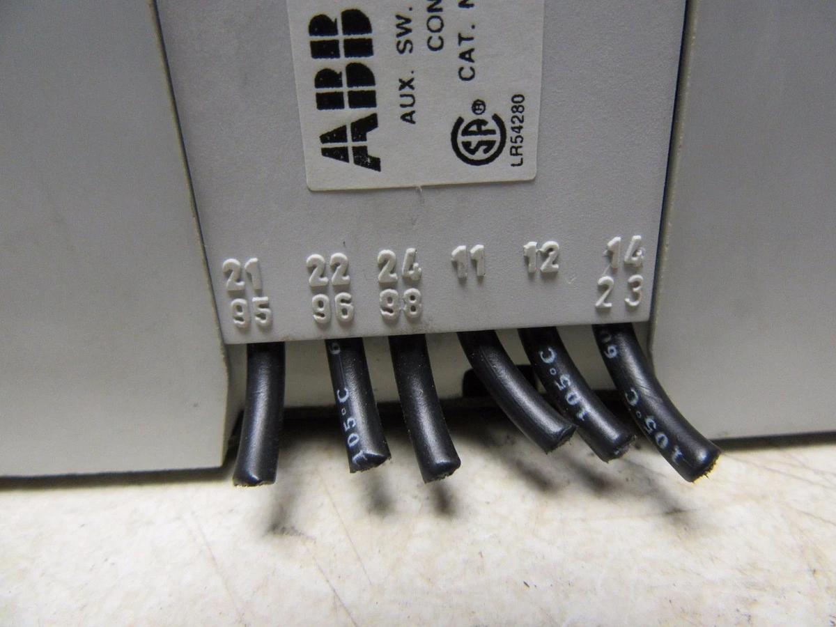 Used (1) ABB DC CIRCUIT BREAKER S3B 175 AMP 500 VDC 2-POLE W/ AUX. SWITCH