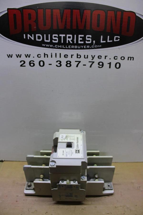 Used CUTLER HAMMER CONTACTOR C825LN6 360 AMP 600 VOLT 3-POLE 3-PHASE COIL: 120 VOLT