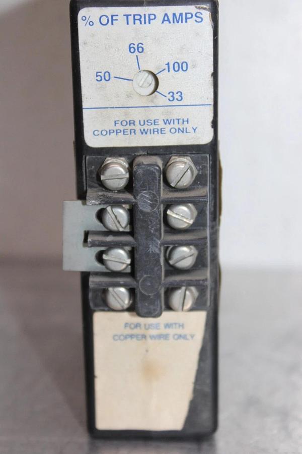 Used SQUARE D GROUND CENSOR RELAY GA-12 10 AMP 250 VAC ADJUSTABLE TRIP *WARRANTY*