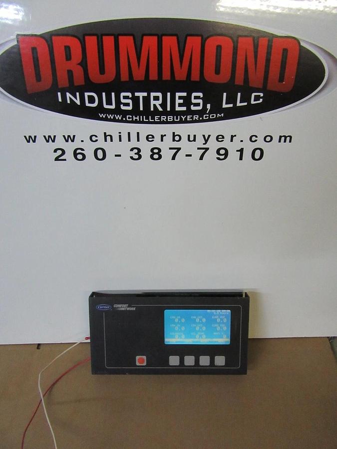 Used CARRIER COMFORT NETWORK CHILLER DISPLAY CESO130036-00 LID-2B CEPL130230-01