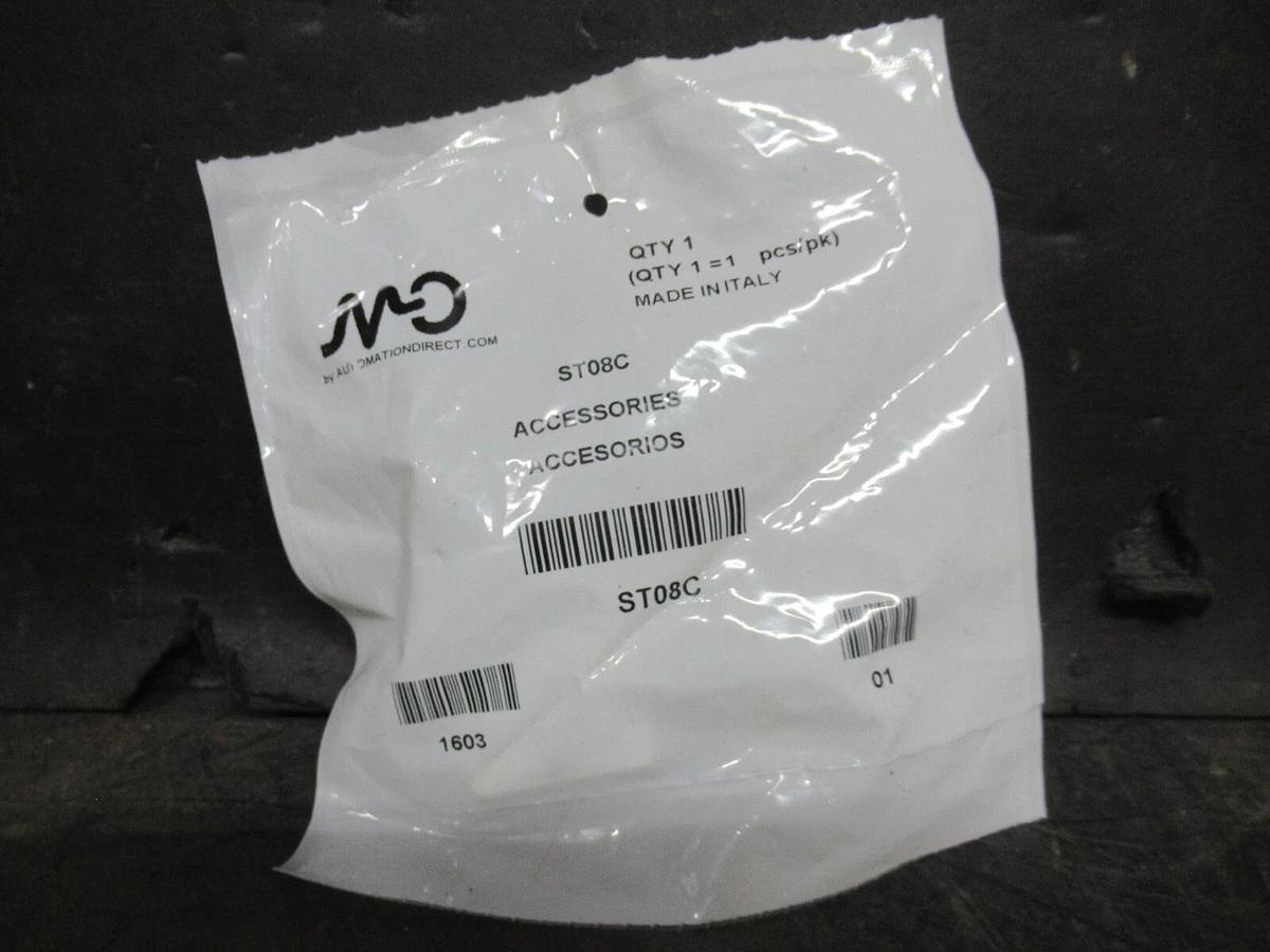 NEW IN BAG AUTOMATIONDIRECT RIGHT ANGLE MICRO DETECTOR MOUNT FOR 8mm SNSOR ST08C