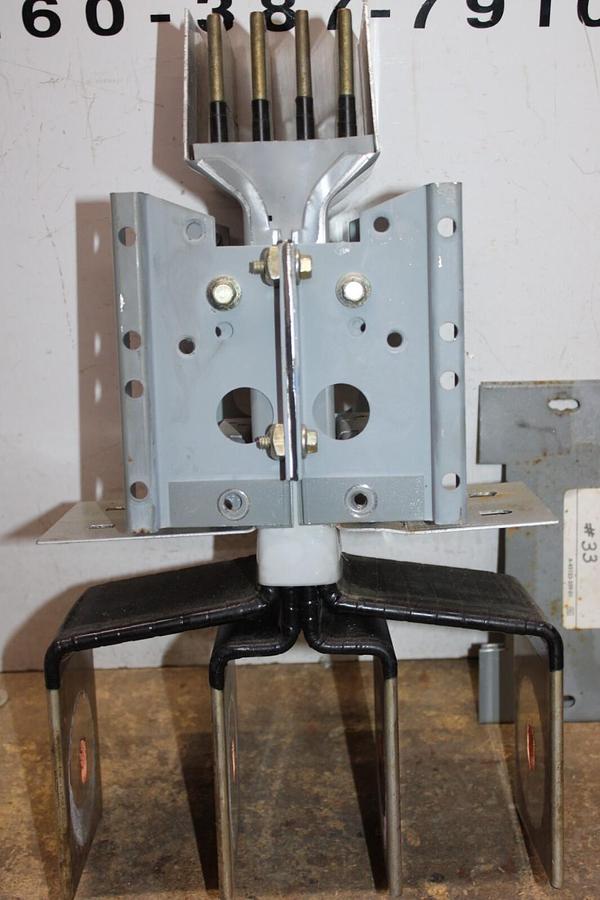 Used SQUARE D COPPER I-LINE II INDOOR 16" BUSWAY FEEDER 600V 2000A 3P4W FLANGED END