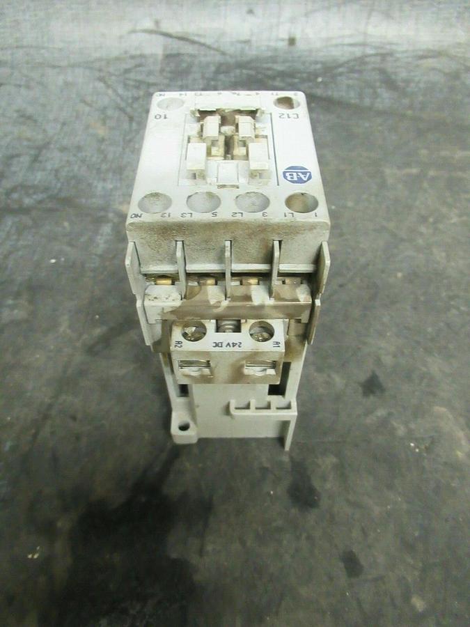 Used 25 AMP ALLEN BRADLEY CONTACTOR 100-C12Z*10 600 VAC 3 POLE **WARRANTY**
