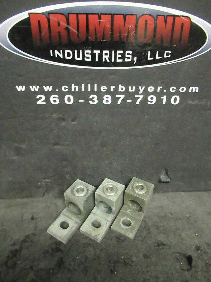 Used (3) QTY ILSCO TA-500-1 (SINGLE) BARREL MECHANICAL CONNECTOR LUG TAP 500 MCM - 4