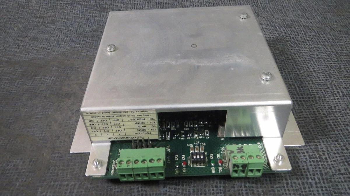 Used TRANE CHILLER TCI-COM4 IPCB MODULE MODEL/REVISION: X13650457-07 REV H