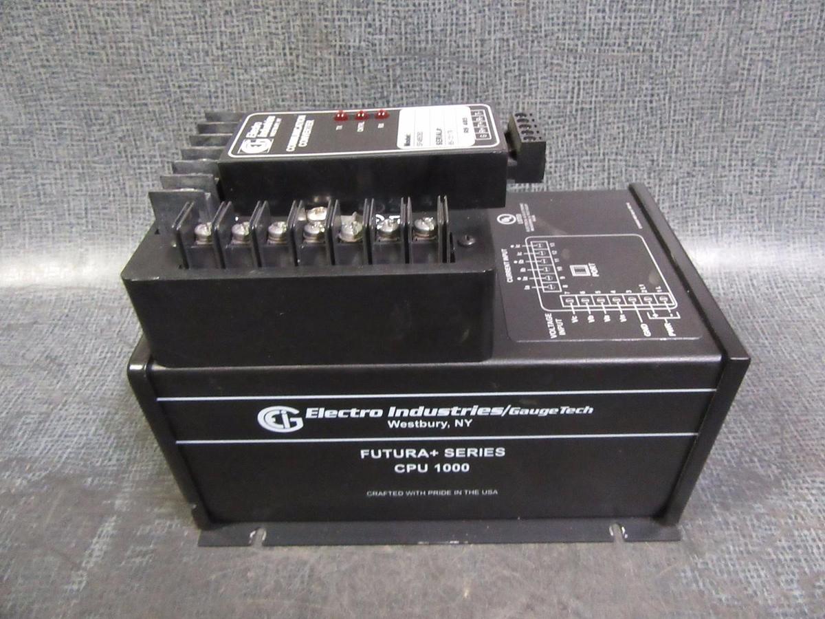 Used ELECTRO INDUSTRIES FUTURA + SERIES CPU1000 MULTIFUNCTION POWER 1200/5A