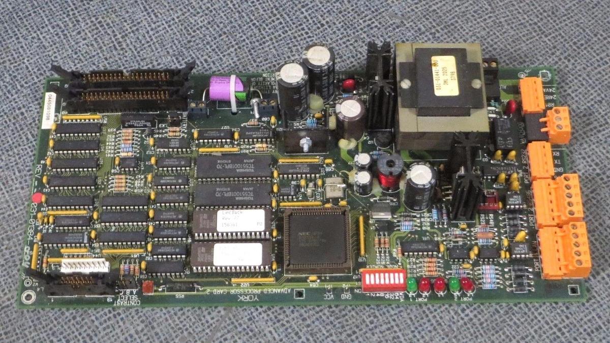 YORK ADVANCED PROCESSOR CARD 2 MODEL: 031-01384-004 **WARRANTY**