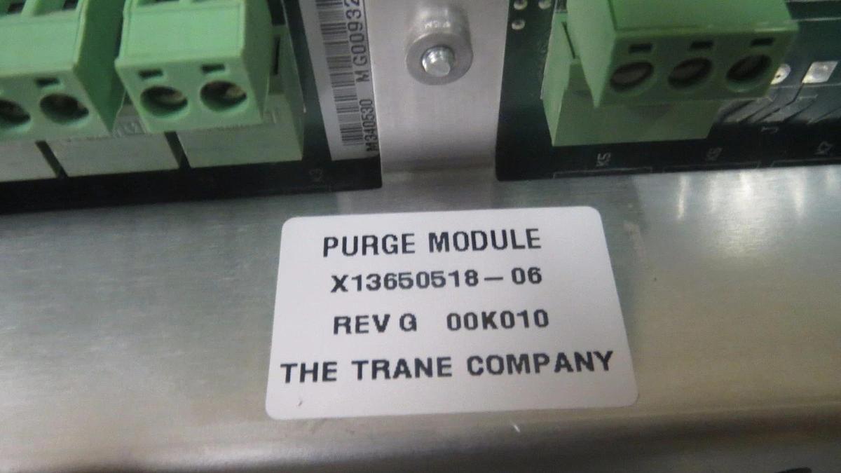 Used TRANE PURGE MODULE  MODEL/REVISION: X13650518-06 REV G **WARRANTY INCLUDED**