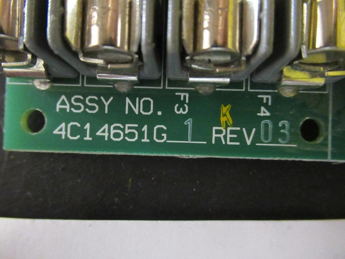 Used LIEBERT FUSED CIRCUIT BOARD 4C14651G1 REV 03 **30 DAY WARRANTY INCLUDED!**