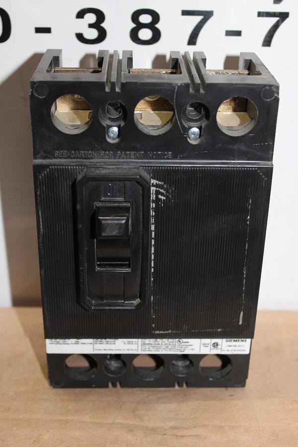Used SIEMENS CIRCUIT BREAKER QJ23B175 175 AMP 240 VAC 3-POLE **WARRANTY**
