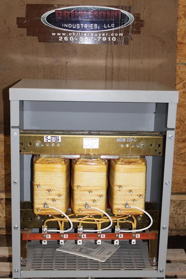 75 kVA MGM TRANSFORMER AD370-J0994 HIGH: 480V LOW: 600V 3-PHASE 60 HZ