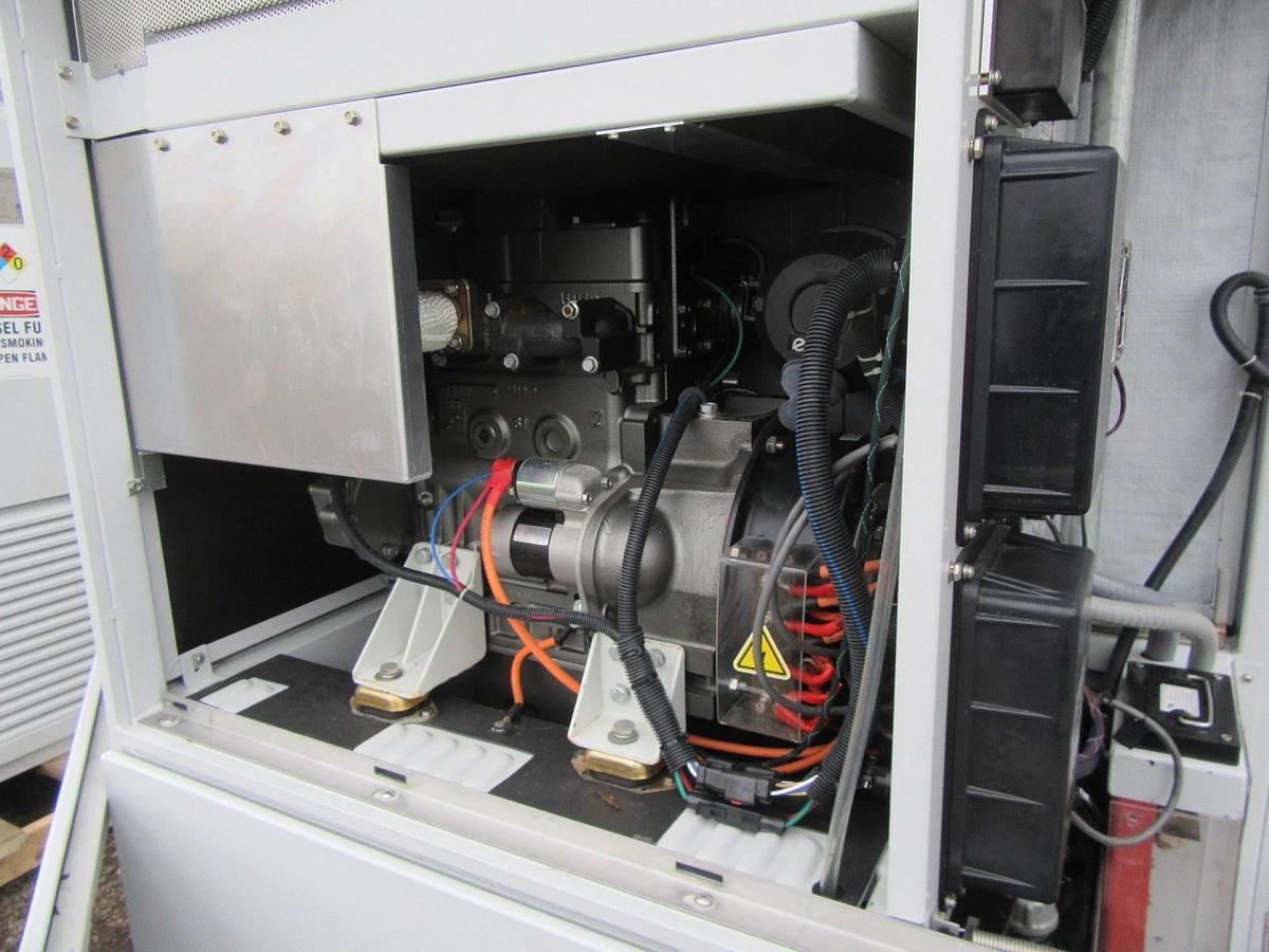 Used POLAR POWER 15KW DC GENERATOR DIESEL YANMAR 3TNV88 40-60V DC 62 HRS 2016 *VIDEO*