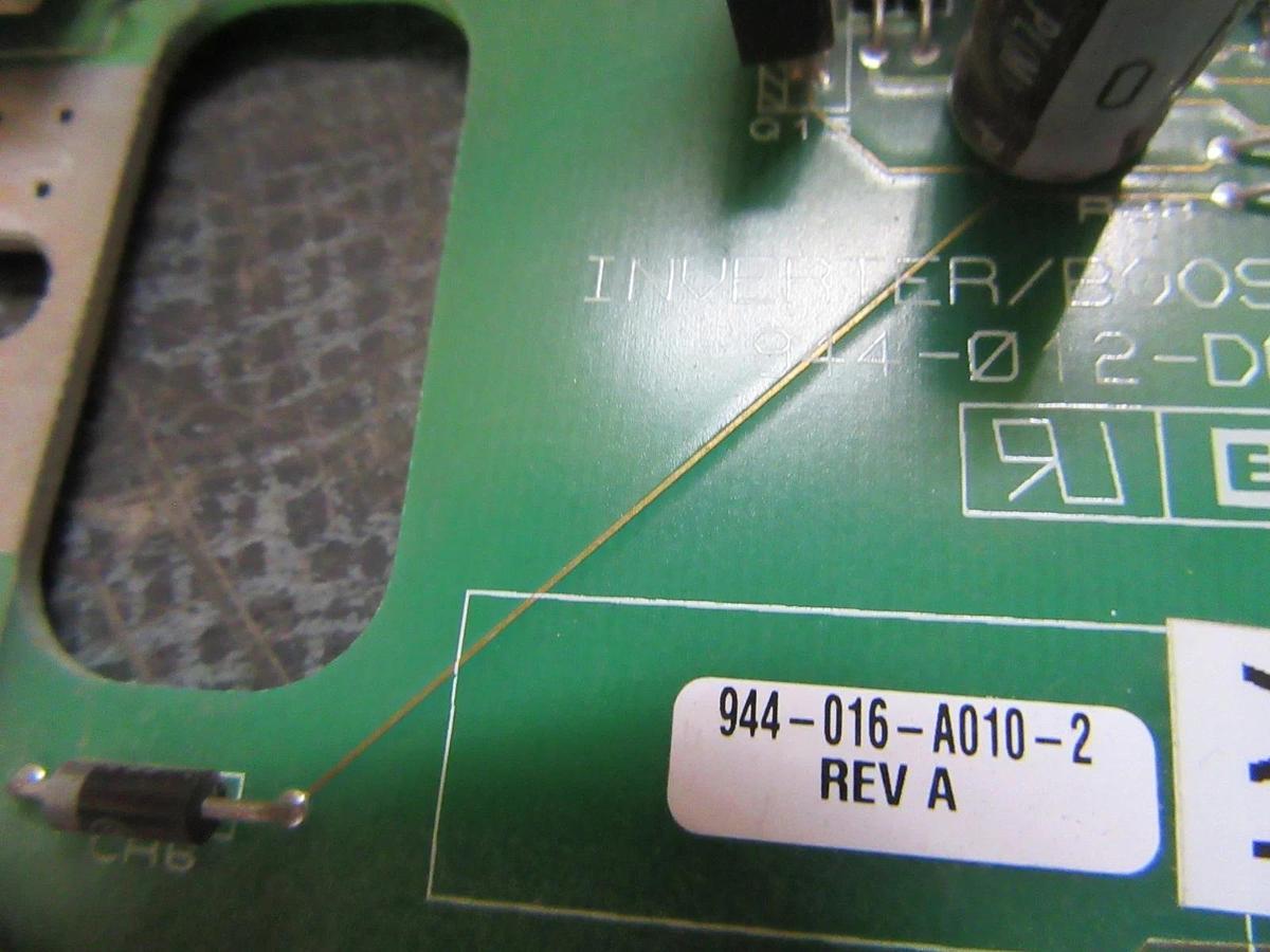 Used INTERNATIONAL POWER INVERTER/BOOSTER DRIVE BOARD 944-012-D010-1 REV A *WARRANTY*