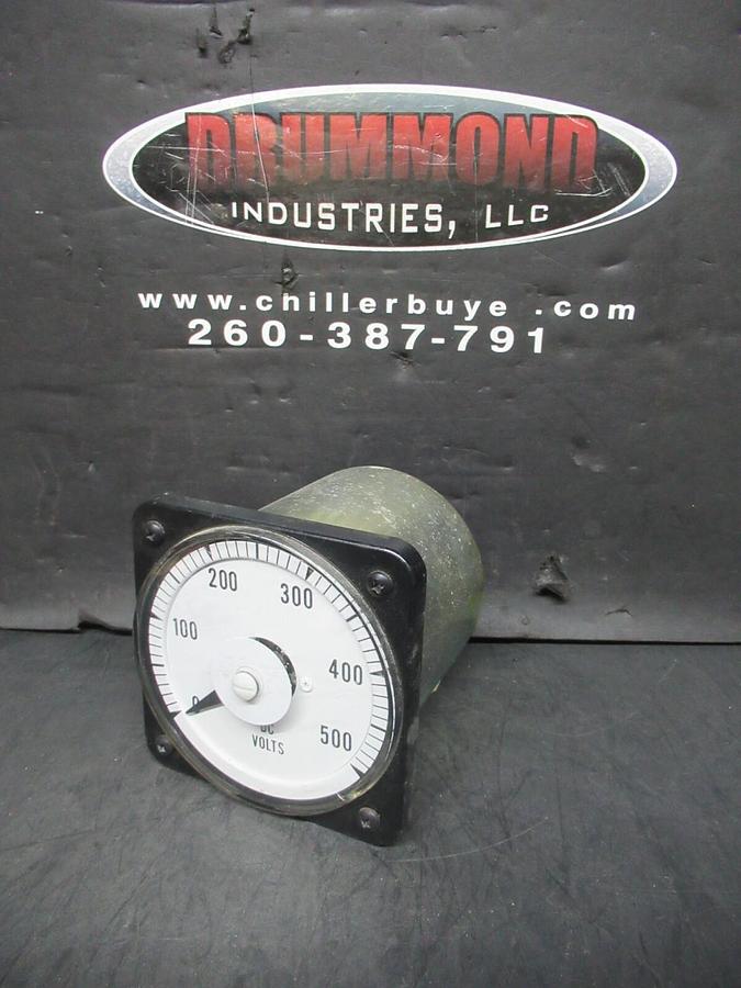 Used YOKOGAWA / BROWNELL ELECTRO DC VOLT METER 500 MAX 103011SFSF / 136-301-250