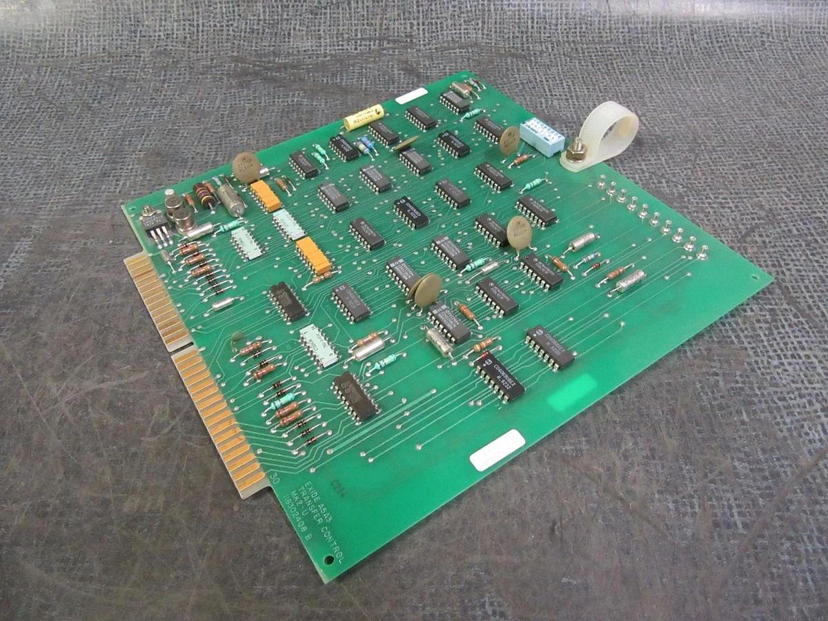 Used EXIDE A5A3 TRANSFER CONTROL MK2-U CARD CIRCUIT BOARD 101072404 REV F 118302408 B