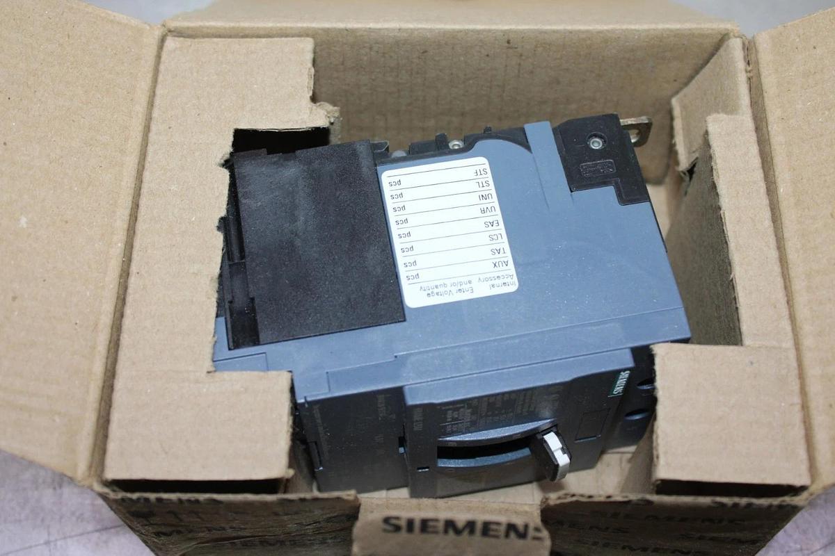 NIB SIEMENS CIRCUIT BREAKER 3VA4120-5ED34-0AA0 20 AMP 600 VOLT 3-POLE 125M FRAME
