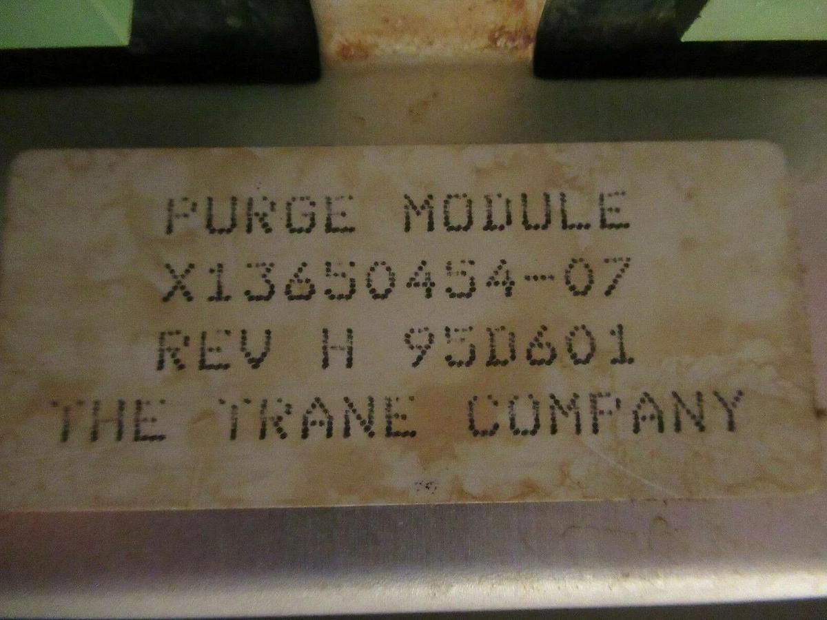 Used TRANE CHILLER PURGE MODULE X13650454-07 REV H ** WARRANTY INCLUDED!**