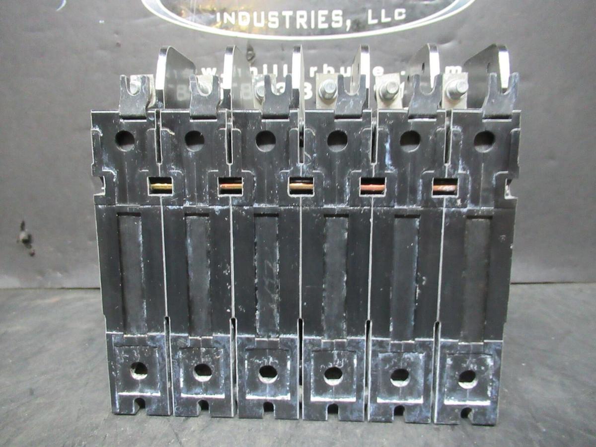 Used HEINEMANN BREAKER CF6-Z1-21 CF6-G8-DU 56 AMP TRIP 240 VAC HH83XE629A