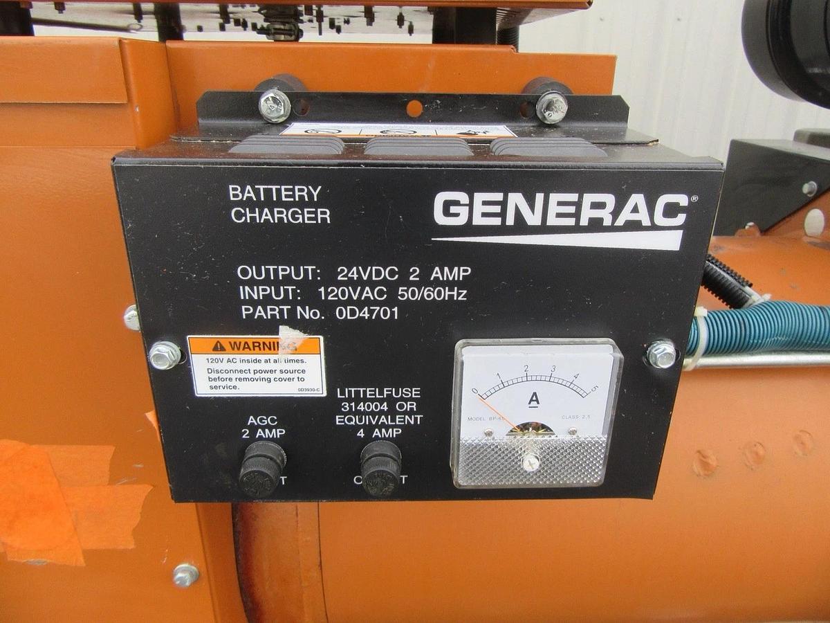 Used 50 KW DIESEL GENERATOR GENERAC 120/240 V 4.0 HINO ONLY 749 HOURS VIDEO SHIPPING