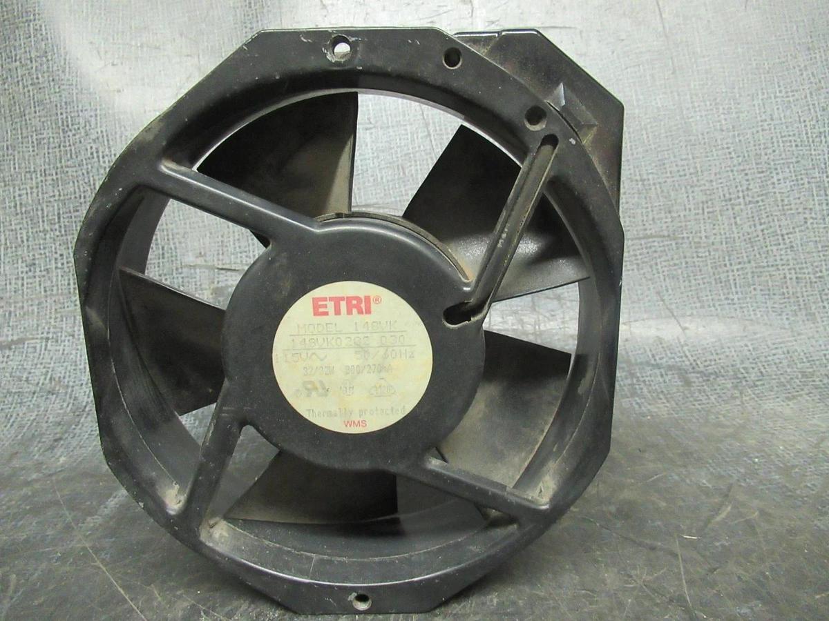 Used ETRI HVAC FAN P/N: 148VK0282 MODEL: 148VK 115 VAC **WARRANTY INCLUDED**