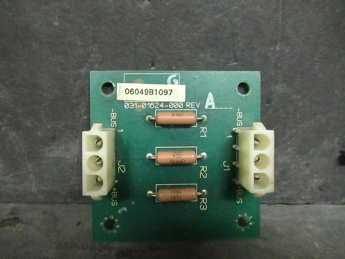 Used YORK JOHNSON CONTROLS FILTER CIRCUIT BOARD 031-01624-000 REV A 031-01624 PCPR