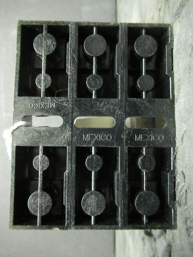 Used FERRAZ AND SHAWMUT FUSE HOLDER 30313 FOR 30 AMP 600 V **WARRANTY INCLUDED!**