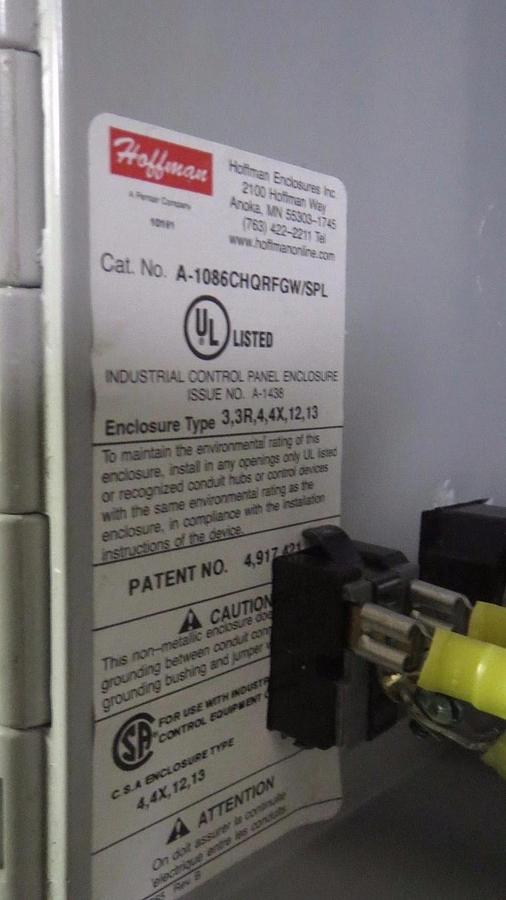 TYCO DIGITRACE 910 SERIES HEAT TRACING ASSEMBLY 4X ENCLOSURE MODEL: 910*DEMO