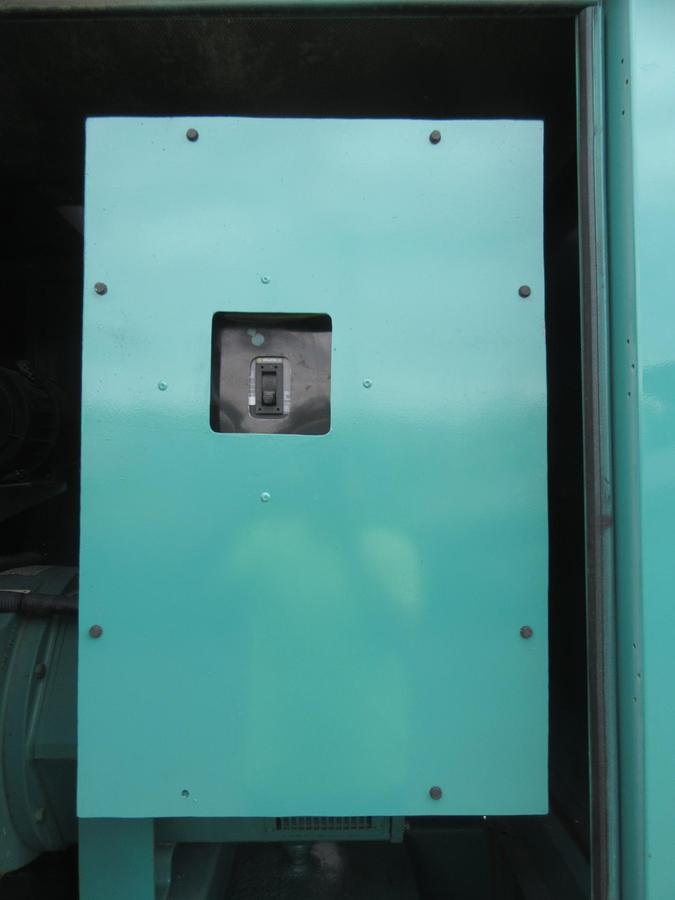 Used 50 KW DIESEL GENERATOR CUMMINS 120/240V B3.3 G2 RECONNECTABLE VIDEO ENCLOSED