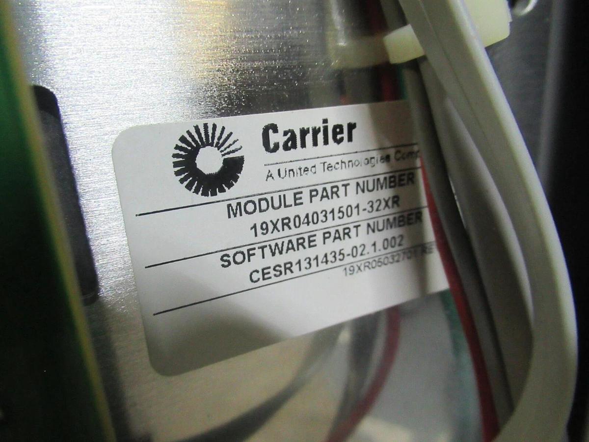 Used CARRIER COMFORT NETWORK CHILLER HMI 19XR04031501-32XR CESR131435-02.1.002