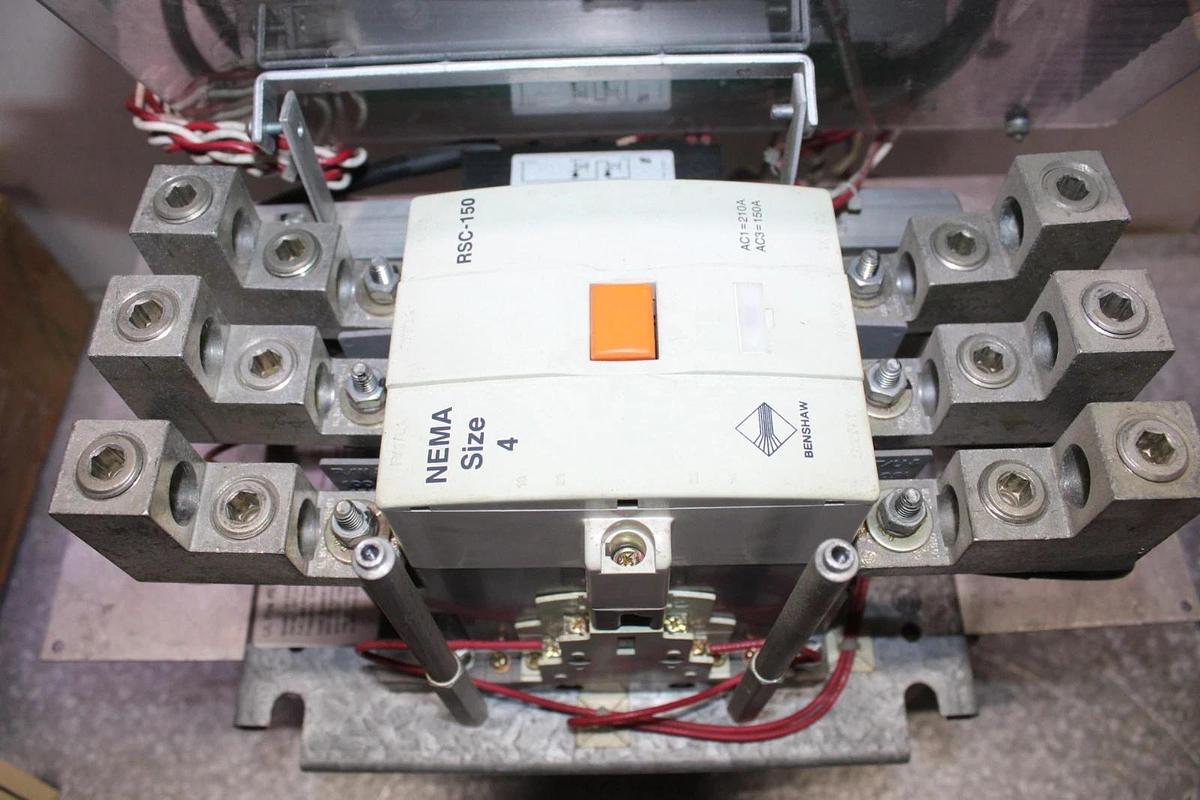 Used BENSHAW SOLID STATE SOFT STARTER M183BRDB6-155A-480-C 158 AMP 3 PHASE 600 VAC