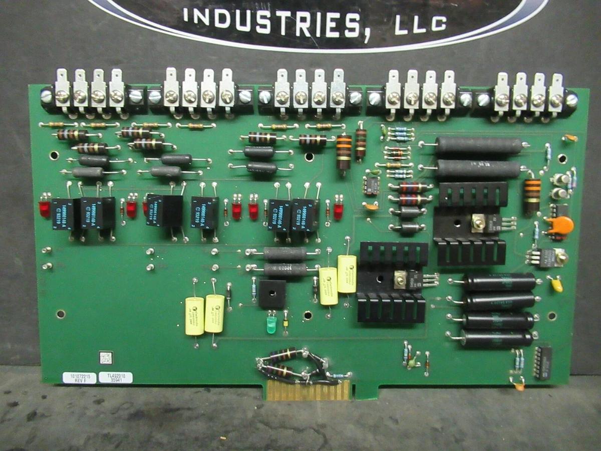 Used EXIDE 101072215 REV F CIRCUIT BOARD 118 302 279 REV B TL492010 35941 *WARRANTY*