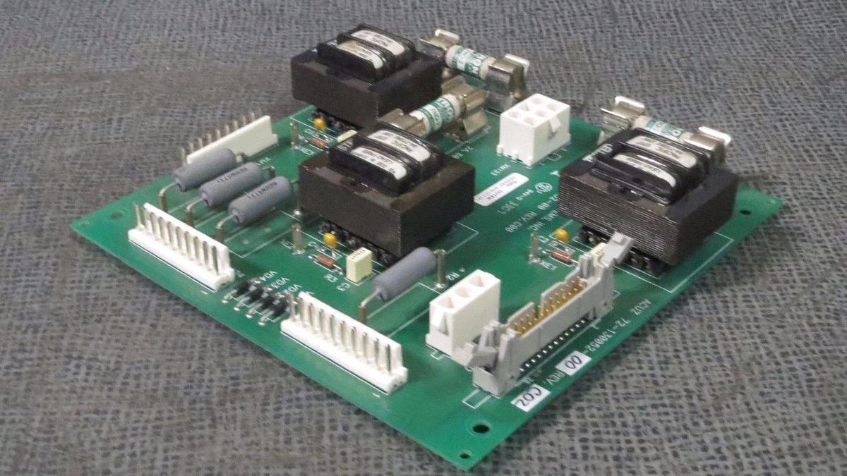 Used MGE UPS SYSTEMS CIRCUIT BOARD ACUZ MODEL: 72-130052-00 REV C