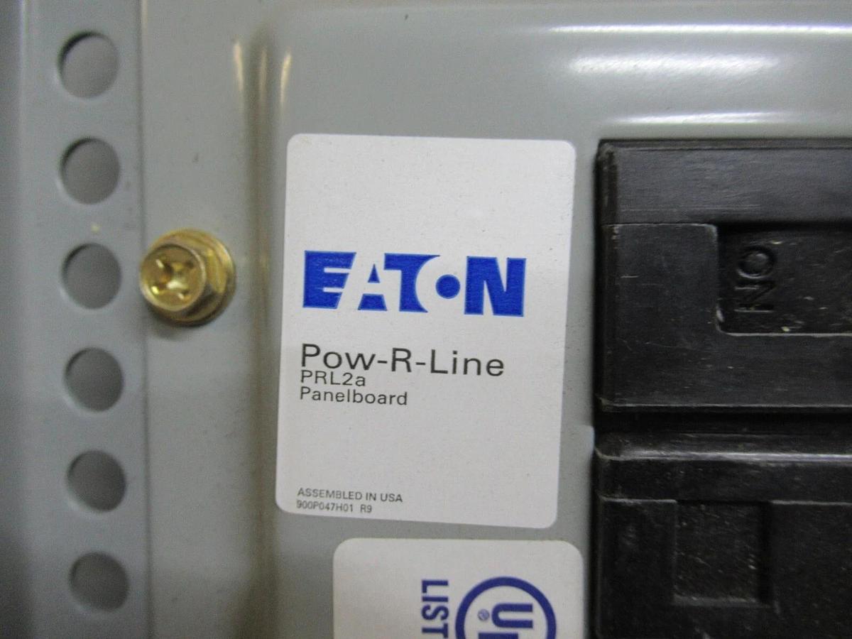 Used EATON POW-R-STOCK SERVICE PANEL EZB2042RBS PRL2A 208/120 VOLT 225 AMP 42-CIRCUIT