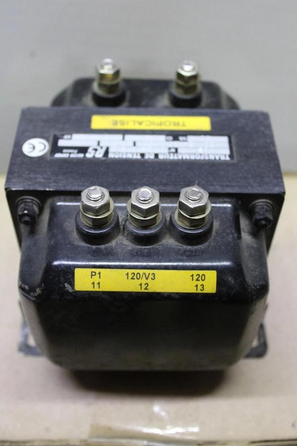 Used 45120 CEPOY TRANSFORMER 01/287075/2 20 VA 0.75/3 KV 120/V3-120 100
