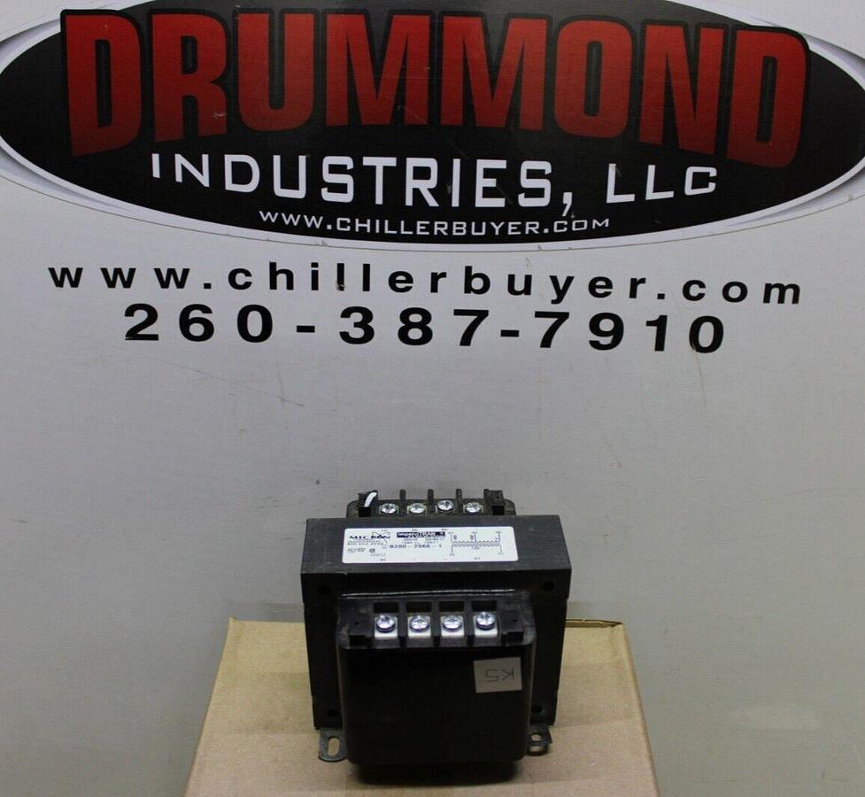 Used MICRON IMPERVITRAN TRANSFORMER B200-2966-1 200 VA HIGH: 480V LOW: 120V