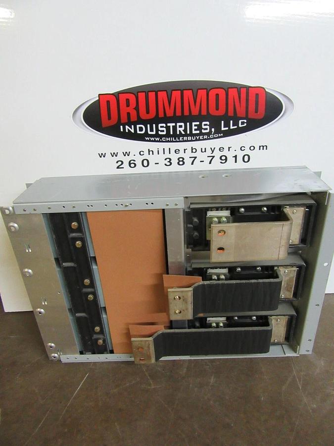 Used GE QMR PANELBOARD FUSIBLE DISCONNECT THFP366 600 AMP 600 VAC 500 HP 3-PHASE
